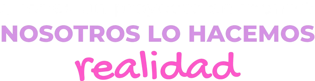 Tienes un proyecto en mente, Nosotros lo hacemos realidad.